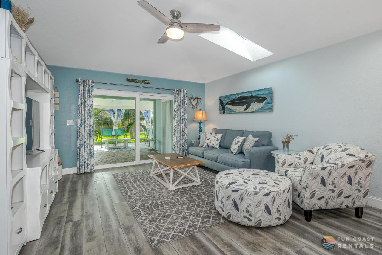 Dog Friendly Home Wprivate Fenced Yard, Garage & Fire Pit Steps To The Beach! New Smyrna Beach Eksteriør bilde