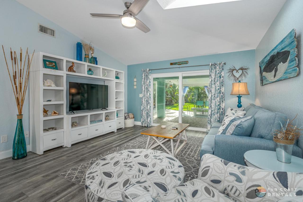 Dog Friendly Home Wprivate Fenced Yard, Garage & Fire Pit Steps To The Beach! New Smyrna Beach Eksteriør bilde
